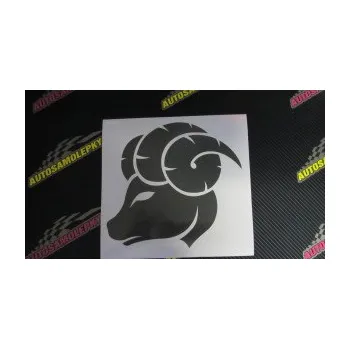 Samolepící dekorace Beran zvěrokruh 002 levá (17 - šedá) SAMOLEPKA NA AUTO, NÁLEPKA, FÓLIE, POLEP, TUNING, VLASTNÍ TEXT, TISK, AUTOSAMOLEPKY.cz, POLEPY, OBRÁZEK, LOGO, 3D STICKERS