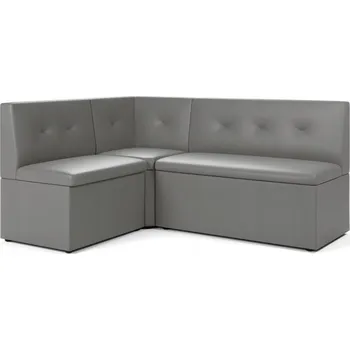 Jídelní set Nábytek PEGAS s.r.o. Rohová lavice London 130x170 Monolith 92 UNI