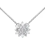 Silvego Stříbrný náhrdelník ALIVIA s krystaly Swarovski MWN10855A + 2 měsíce na vrácení zboží