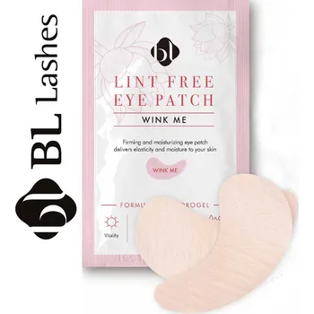 Péče o oční okolí BL LASHES PODLOŽKY POD OČI s kolagenem (asymetrické - růžové) Varianta: balení 5 párů