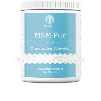 Waldkraft MSM Pur - Organická síra (OptiMSM) pro koně (950 g)