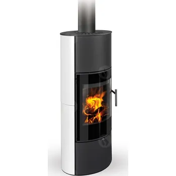 Krbová kamna ROMOTOP LAREDO 01 AKUM krbová kamna 6,5 kW, černá matná