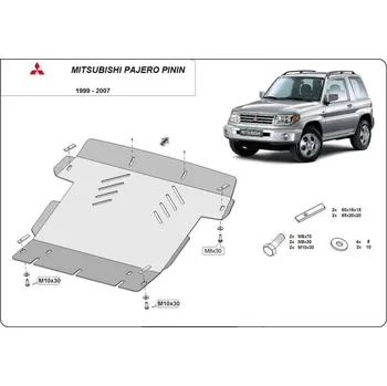 Kryt motoru Kryt pod motor MITSUBISHI SHOGUN/PAJERO PININ - Plech - 8595698042200