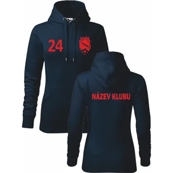 ON-DESIGN Klubová mikina dámská Velikost: XL, Barva: námořní modrá