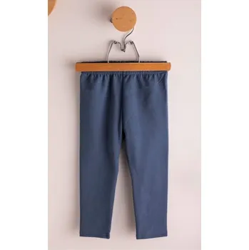 Dívčí legíny Termo legíny dívčí jednobarevné - kobaltové - 104