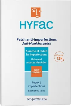 Náplast Hyfac Anti-blemish ošetřující náplasti na akné 2x 15 ks