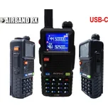 BAOFENG UV-5RM , tri-band, příjem AIR, USB-C nabíjení + HF sada + Naprogramováno