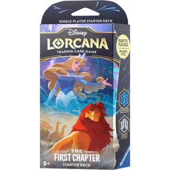 Sběratelská karetní hra Lorcana Disney TCG The First Chapter Starter Deck Sapphire a Steel