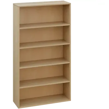 Knihovna KNI 20 regál knihovnický, 1450x800x300, bříza světlá