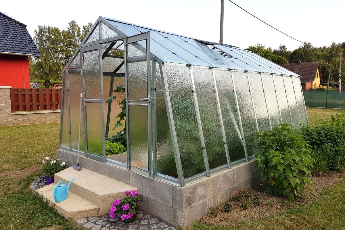 Skleník Limes 3x3m | Variant L 3 | skleněný