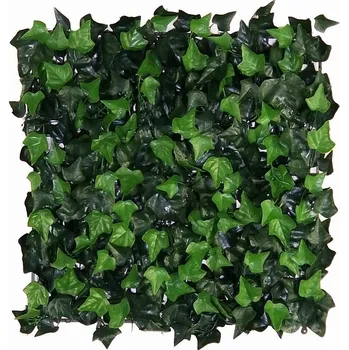 Příslušenství pro plot BŘEČŤAN popínavý, dílec 50 x 50 cm (Umělý živý plot Hedera, dílec 50 x 50 cm)
