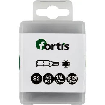 Bit Set Bitů DIN3126C6,3 50 x T30x25mm FORTIS