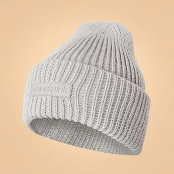 Čepice BeastPink Zimní čepice Beanie Ivory universal