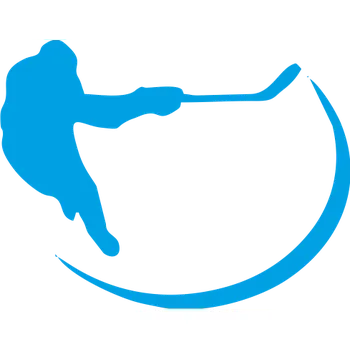 Samolepicí dekorace na vozidlo ON-DESIGN Samolepka HOKEJ Barva: azurově modrá