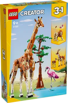 Stavebnice LEGO LEGO Creator 3v1 31150 Divoká zvířata ze safari