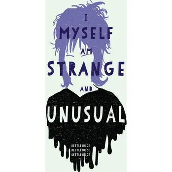 Plakát Plakát, Obraz - Beetlejuice - Strange & unusual
