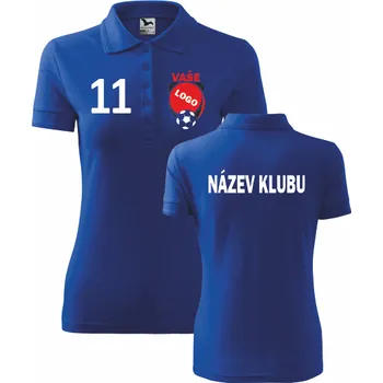 ON-DESIGN Klubová dámská polokošile Velikost: M, Barva: královská modrá