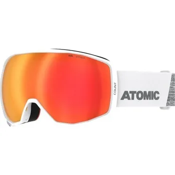 Sjezdové lyžování brýle Atomic Count Stereo (FDL), white/red stereo 112556