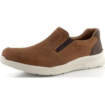 Pánské polobotky Rieker pánské prozouvací polobotky hnědé 14853-24 - 43 | P671824