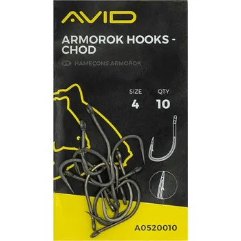 Rybářský háček AVID CARP Avid Armorok Hooks - Chod barbed Velikost: vel. 4