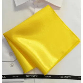 Spona na kravatu Kapesník - vzor 25 - ŽLUTÝ