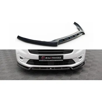 Nárazník Spojler pod nárazník lipa V.2 Ford Transit Connect Mk2 Facelift černý leský plast