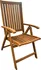 IDEA nábytek Panama zahradní židle s područkami 9152 akácie