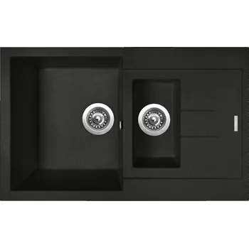 Granitový dřez Sinks AMANDA 780.1 Metalblack