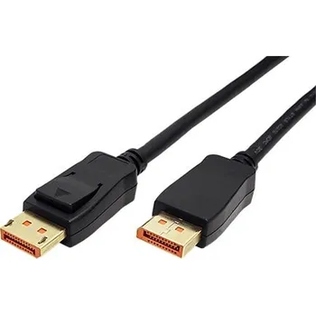 Kabel ROLINE DisplayPort kabel v.2.1 (UHBR13,5, 10K@60Hz), DP(M) - DP(M),černý, 1m - 11.04.6020