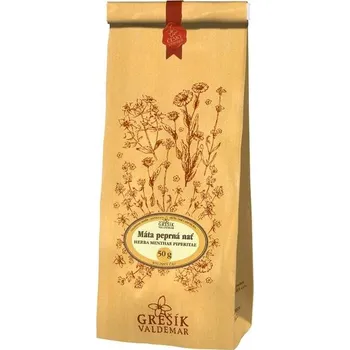 Přírodní produkt Grešík Máta peprná list 50 g