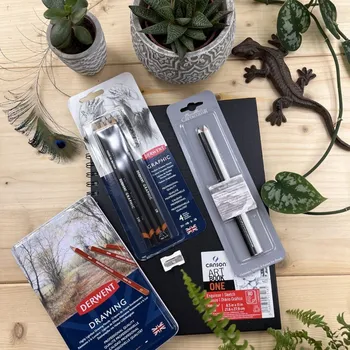 Dárkový potravinový koš Dárkový balíček 10 - Ty nejostřejší tužky v penálu