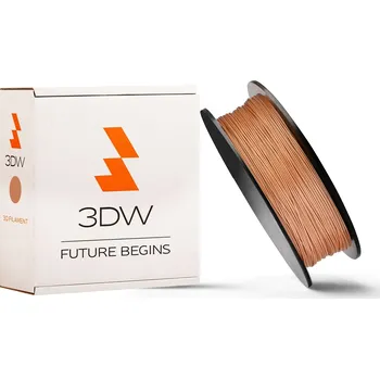 Filament Tisková struna 3DW (filament) ABS, 1,75mm, 0,5kg, bronzová, 220-250°C