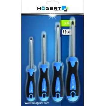 Šroubovák Högert Sada šroubováků 4 kusy, ocel S2