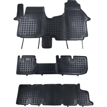 autokoberec Gumové autokoberce Opel Vivaro B 9míst. 2014-2018 větrací otvory • Rezaw