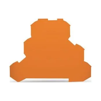 Stavebniny Koncová bočnice a separátor Tloušťka 0,8mm šedá WAGO 2002-3291