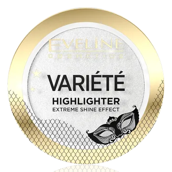 Rozjasňovač Eveline Cosmetics Variété lisovaný rozjasňovač obličeje 02, 5 g