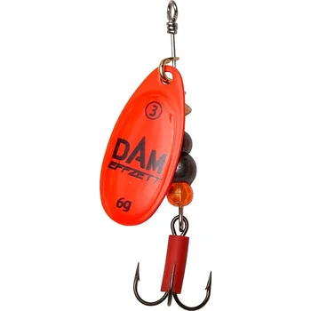 DAM třpytka Fluo Spinner Red 1