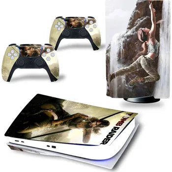 Obal na herní konzoli Polep na konzoli Tomb Raider (PS5)