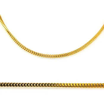 Souprava šperků Řetízek 7314, zlatý (42 cm) - SNE.7314