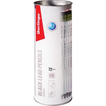 Grafitová tužka Berlingo Starlight, 72ks, bez pryže