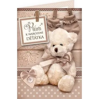 ARGUS Přání k narození dítěte CZ 76-607c