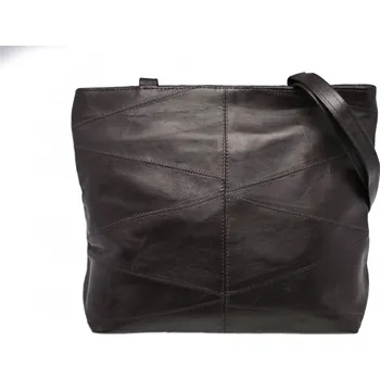 Kabelka Sikora Dámská kožená kabelka AD tm. hnědá