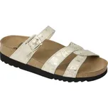 Scholl CAMBERRA dámské pantofle barva platinová platinová 37