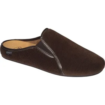 Dámská zdravotní obuv Scholl FELCE zdravotní domácí obuv barva tmavě hnědá hnědá 41