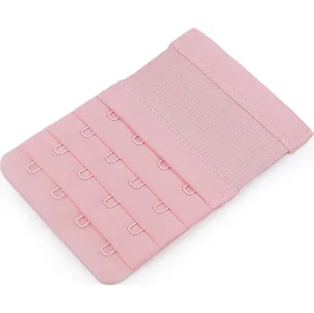 Galanterie Prodloužení obvodu podprsenky šíře 70 mm čtyřřadé, barva 4 pudrová