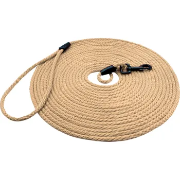 Vodítko pro psa Lehké stopovací vodítko PafDog® 6mm, 4 délky - béžové DÉLKA VODÍTKA: 5 metrů