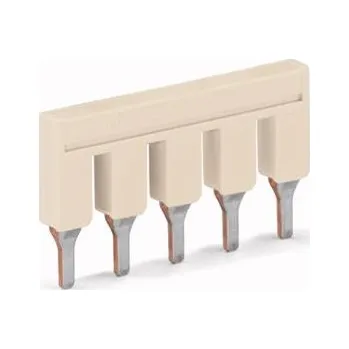 Stavebniny Můstek 5x izolováno světle šedá WAGO 2006-405