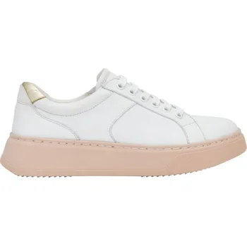 Dámská zdravotní obuv Scholl BROOKLYN LACES dámské zdravotní polobotky barva bílo růžová bílá / růžová 42