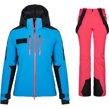 Dámský lyžařský komplet Dexen BLU 40 + Ravel PNK 38