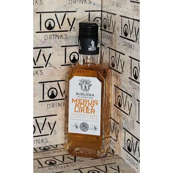 Likér Sudličkův Meruňkový likér 37,5% 0,2l